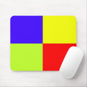 Farbige Blockkunst Mousepad (Mit Mouse)