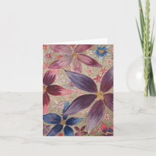Farbige Blume