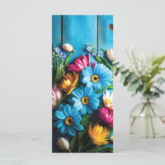 Farbige Blume (Stehend Vorderseite)