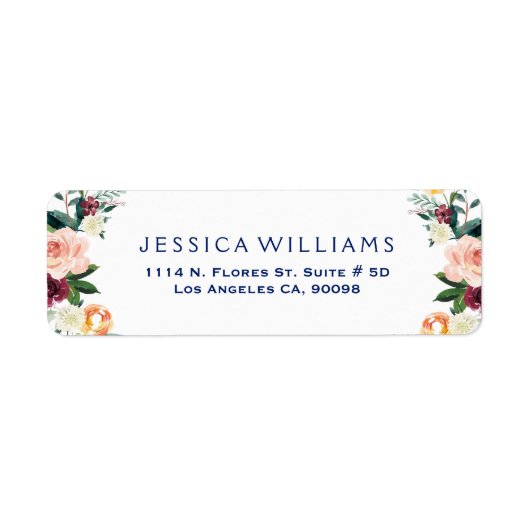 Farbige Blume (Vorne)