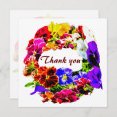 Farbige Blume (Vorne/Hinten)