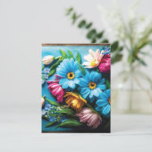 Farbige Blume (Stehend Vorderseite)