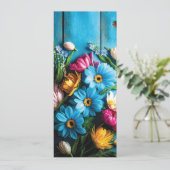 Farbige Blume (Stehend Vorderseite)