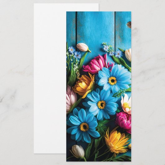 Farbige Blume (Vorne/Hinten)