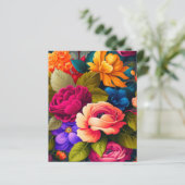 Farbige Blume (Stehend Vorderseite)