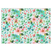 Farbige Blume am Meer Tischdecke (Vorderseite (Horizontal))