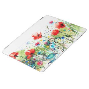 Farbige Blume Aquarellbilder iPad Hülle