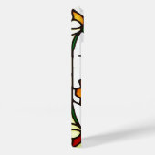 Farbige Blume aus festem Glas Case-Mate iPhone Hülle (Rückseite / Rechts)