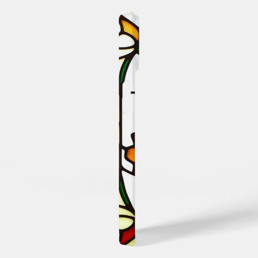 Farbige Blume aus festem Glas Case-Mate iPhone Hülle (Rückseite / Rechts)