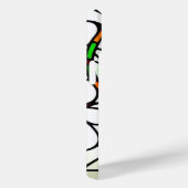 Farbige Blume aus festem Glas Case-Mate iPhone Hülle (Rückseite / Rechts)