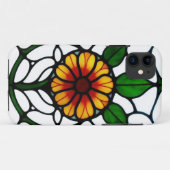 Farbige Blume aus festem Glas Case-Mate iPhone Hülle (Rückseite (Horizontal))