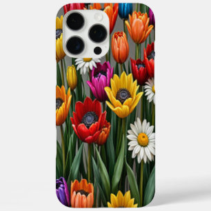 Farbige Blume aus Glas #5 - iPhone-Fälle iPhone 16 Pro Max Hülle