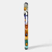 Farbige Blume aus Glas #8 - iPhone 16 Hüllen (Rückseite / Links)