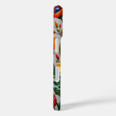 Farbige Blume aus Glas #9 - iPhone 16 Hüllen (Rückseite / Rechts)