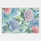 Farbige Blume aus Hütte Geschenkpapier Set (Vorderseite 3)