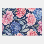 Farbige Blume aus Hütte Geschenkpapier Set (Vorderseite 3)