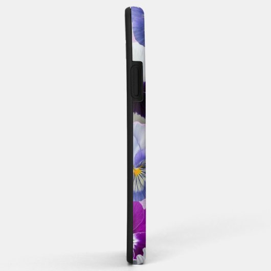 Farbige Blume aus Pansy und Daisy Case-Mate iPhone Hülle (Hinten/Rechts)