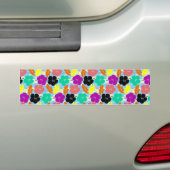 Farbige Blume Autoaufkleber (Auf Auto)