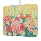 Farbige Blume Autolufterfrischer (Links)