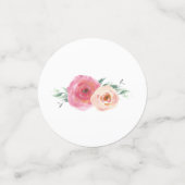 Farbige Blume Babydusche Confetti Konfetti (Klein Vorderseite)