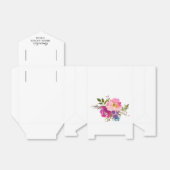 Farbige Blume Brautparty Gefallen Box Geschenkschachtel (Ungefaltet)