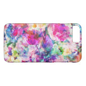 Farbige Blume Case-Mate iPhone Hülle (Rückseite (Horizontal))