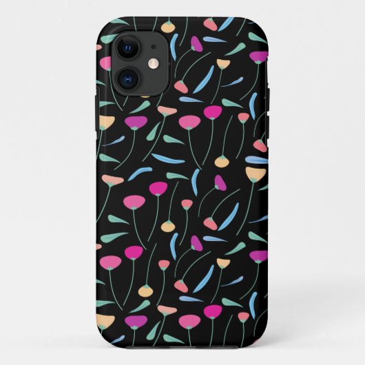 Farbige Blume Case-Mate iPhone Hülle (Rückseite)