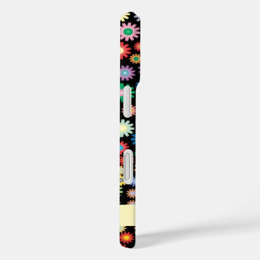 Farbige Blume Case-Mate iPhone Hülle (Rückseite / Rechts)