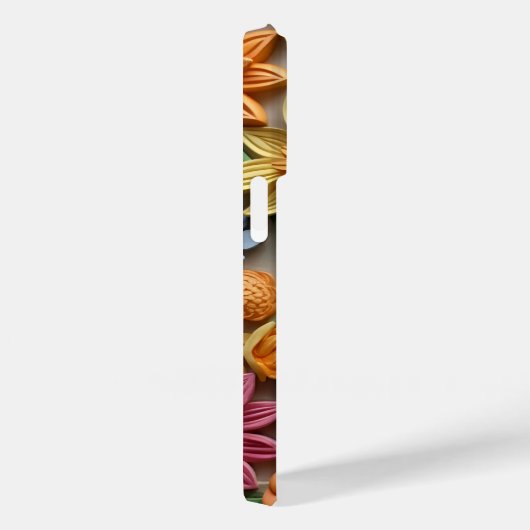 Farbige Blume Case-Mate iPhone Hülle (Rückseite / Rechts)