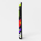 Farbige Blume Case-Mate iPhone Hülle (Hinten/Links)