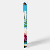Farbige Blume Case-Mate iPhone Hülle (Rückseite / Links)