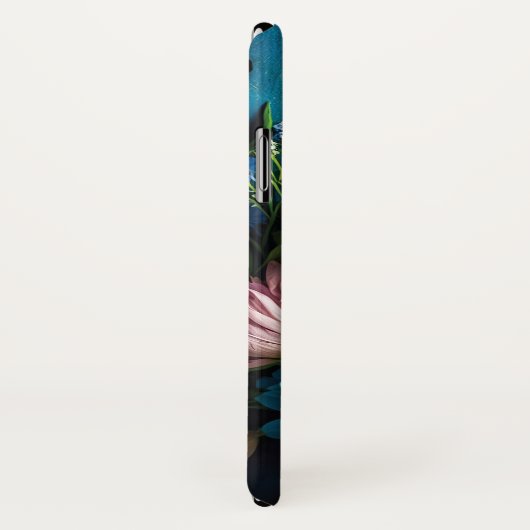 Farbige Blume Case-Mate iPhone Hülle (Hinten/Rechts)