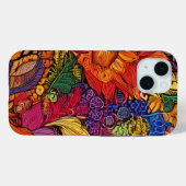 farbige Blume Case-Mate iPhone Hülle (Rückseite (Horizontal))