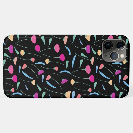 Farbige Blume Case-Mate iPhone Hülle (Rückseite (Horizontal))