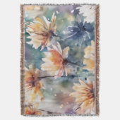 Farbige Blume Decke (Vorderseite Vertikal)
