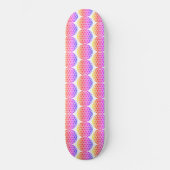 Farbige Blume des Lebens, Zen-Muster Skateboard (Vorderseite)