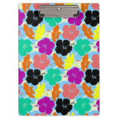 Farbige Blume Design Case-Mate iPhone Klemmbrett (Vorderseite)