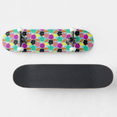 Farbige Blume Design Case-Mate iPhone Skateboard (Horizontal)