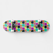 Farbige Blume Design Case-Mate iPhone Skateboard (Horizontal)