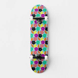 Farbige Blume Design Case-Mate iPhone Skateboard