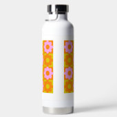 Farbige Blume Design Trinkflasche (Rechts)