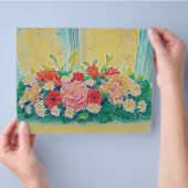 Farbige Blume Flyer (Hand)