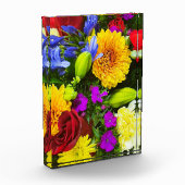 Farbige Blume Fotoblock (Links)