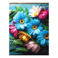 Farbige Blume