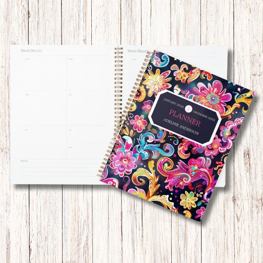 Farbige Blume für das Business-Logo Planer