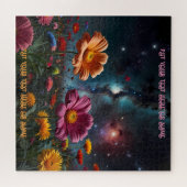 Farbige Blume Galaxy & Universe Geschenke Puzzle (Horizontal)