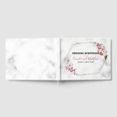 Farbige Blume Gästebuch (Voll)