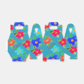 Farbige Blume Gemustert Geschenkschachtel (Ungefaltet)