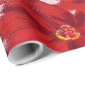 Farbige Blume Geschenkpapier (Rolleneckpunkt)