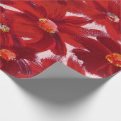 Farbige Blume Geschenkpapier (Ecke)